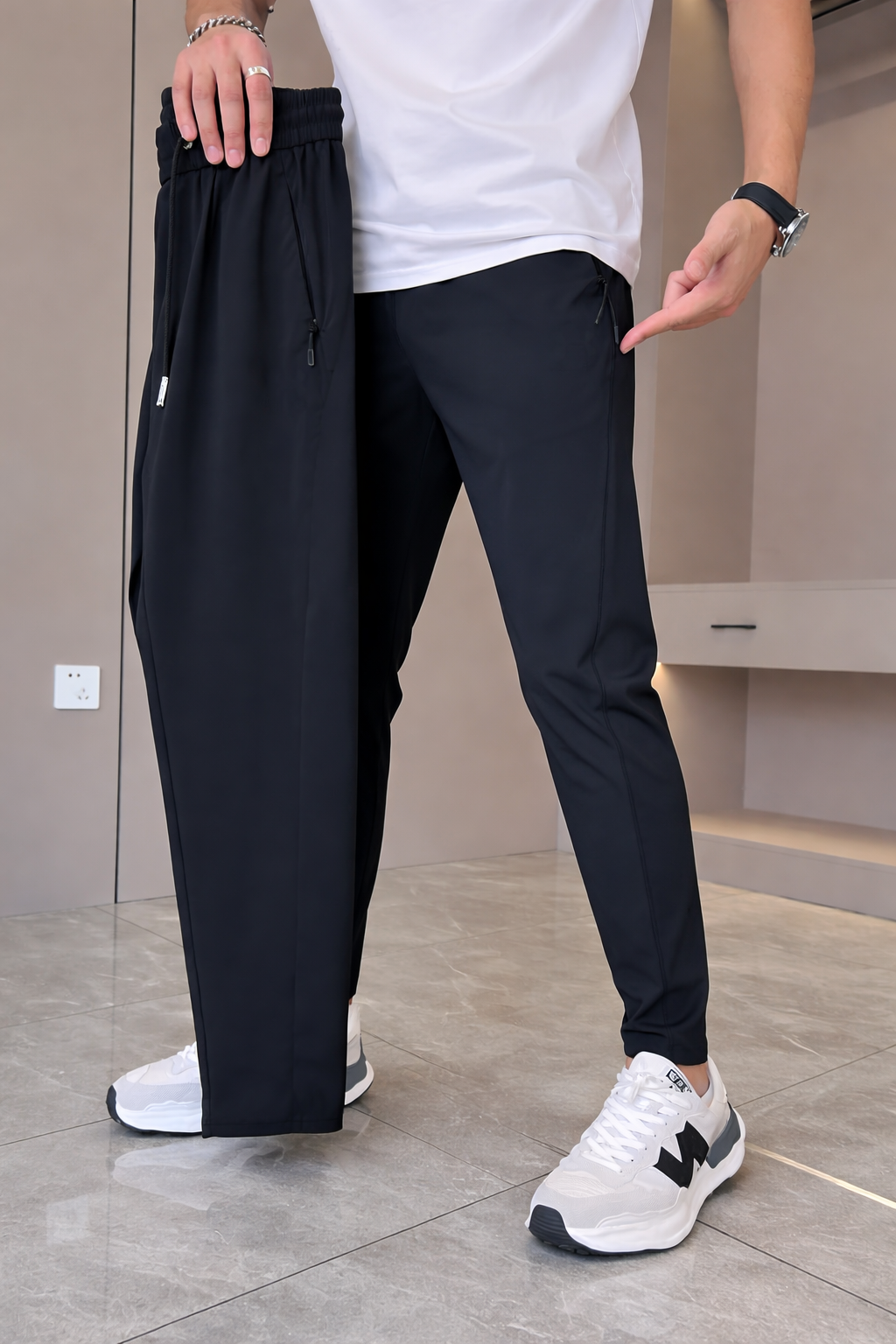 Superelastische droge broek voor dames en heren