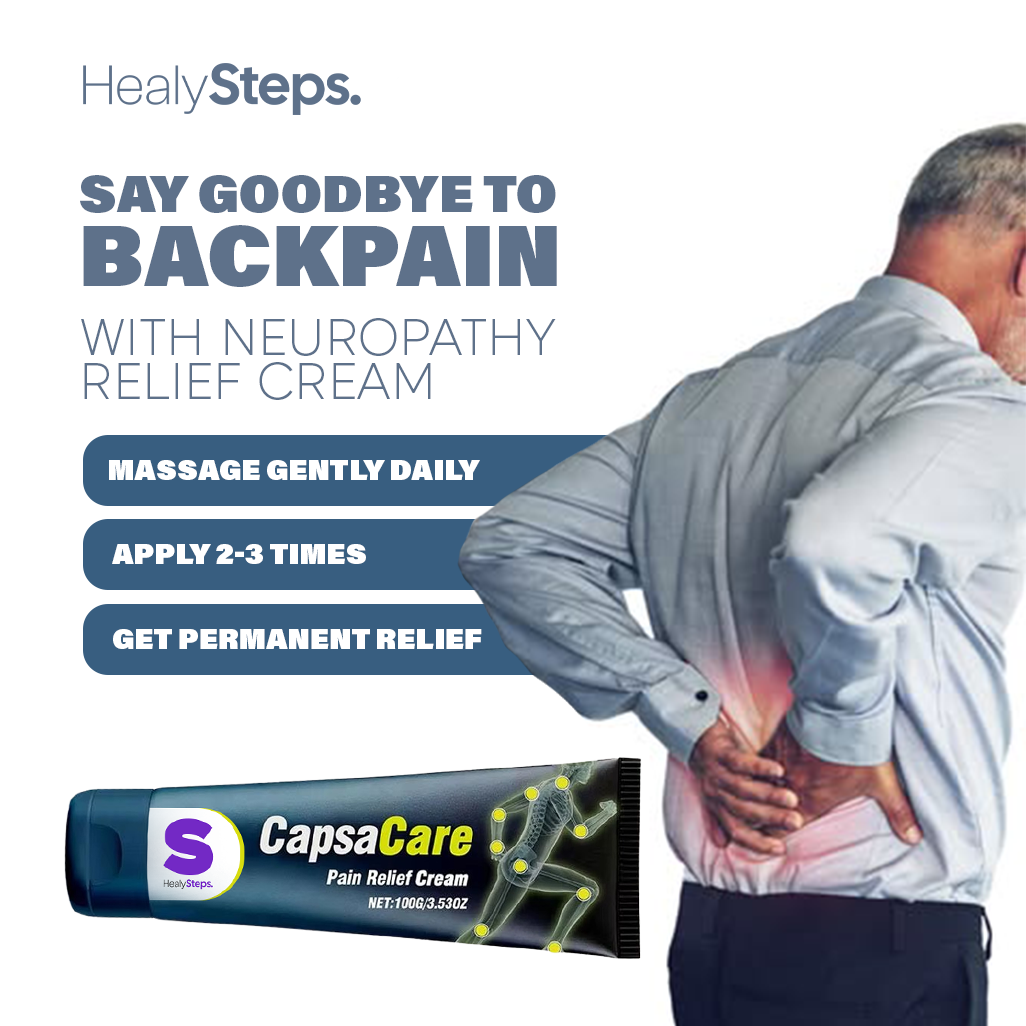 CaspaCare™ Neuropathy Relief Cream - Relieve Numbness, Tingling & Pain